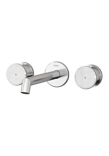 Teska Grande Shine Lavabo Bataryası-krom Krom
