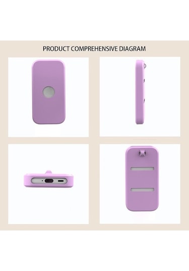 Tongxida Vision Pro İçin Güç Silikon Kılıf, Pembe, Kullanışlı Ve Koruyucu