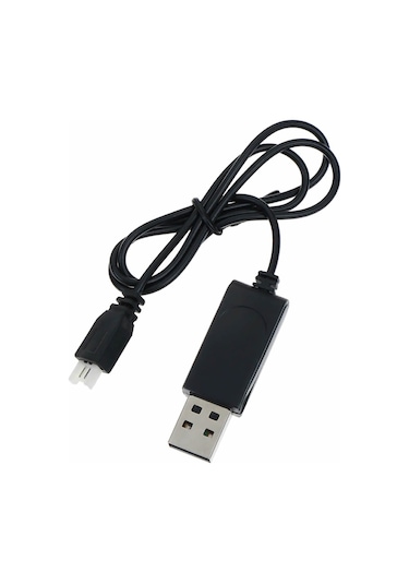 3.7V Lityum Pil Usb Şarj Kablosu XH2.54 Soket Lipo Batarya RC Quadcopter Drone