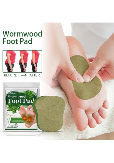 Vkemall Güney Ay Pelinli Ayak Bantları - Stres Azaltma Ve Kan Dolaşımını İyileştirme, 12 Adet