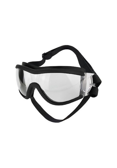 Küçük Ve Orta Boy Köpekler İçin Güneş Gözlüğü, Rüzgar Geçirmez, Su Geçirmez, Kar Geçirmez, Uv Korumalı, Şeffaf Siyah, 16 6,3 7cm