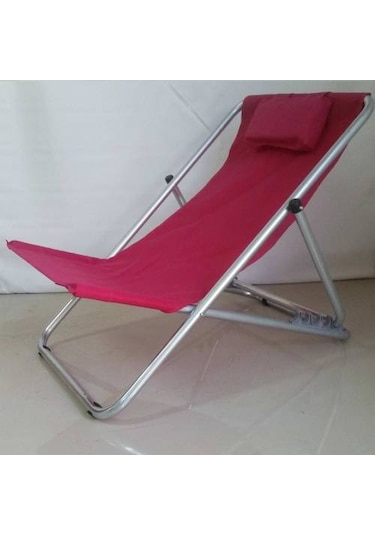 Plaj Balkon Teras Bahçe Sandalye Koltuk Şezlong Pratik Katlanır Turkuaz