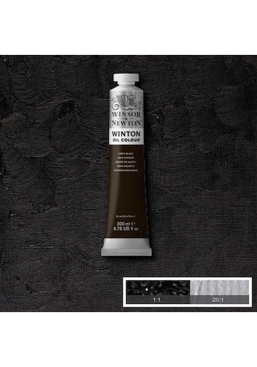 Winsor Newton Winton Yağlı Boya 200ml N:24 Ivory Black