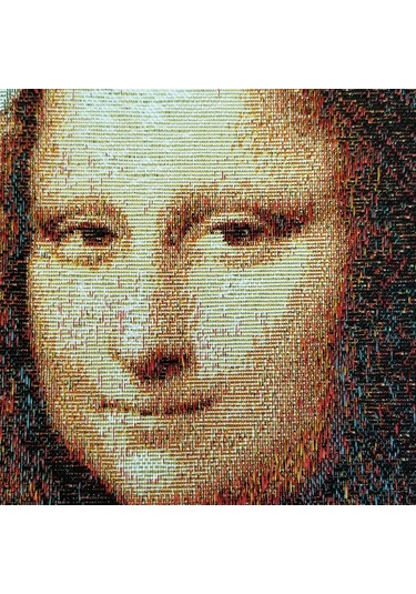 K28-Dokuma Goblen Kırlent Kılıfı