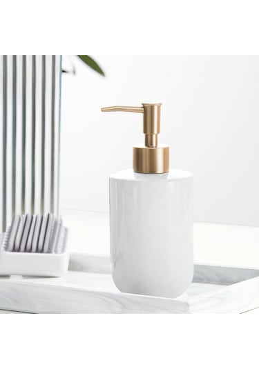 Homyl Doldurulabilir Pompa Şişeleri Tezgah 7.8cmx18cm-beyaz Beyaz Diğer