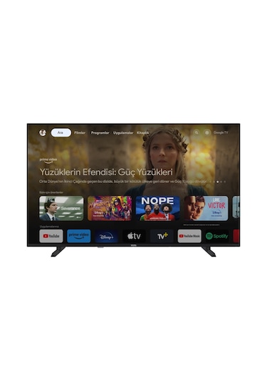 Vestel 50QG9840 50'' 126 Ekran  4K Smart QLED Google TV