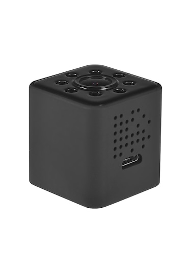Yifomall "sq23 Taşınabilir Wifi Gece Görüşlü 1080p Mini Kamera - Geniş Açılı, Su Geçirmez Kılıflı" Siyah