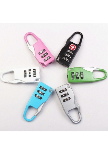 Dial Digit Number Code Password Combination Padlock Travel Securi