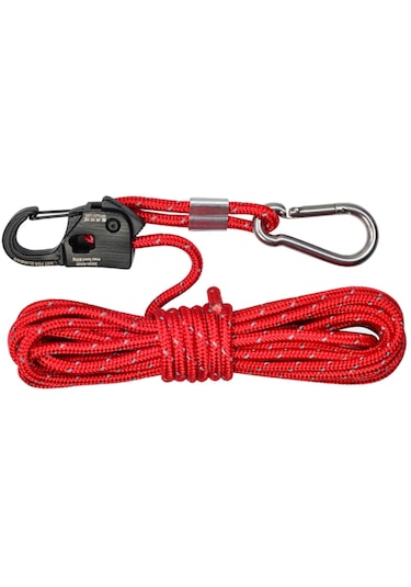 Suntek 4mm Çadır Adam Halat Taşınabilir Kılavuz Kırmızı Kırmızı