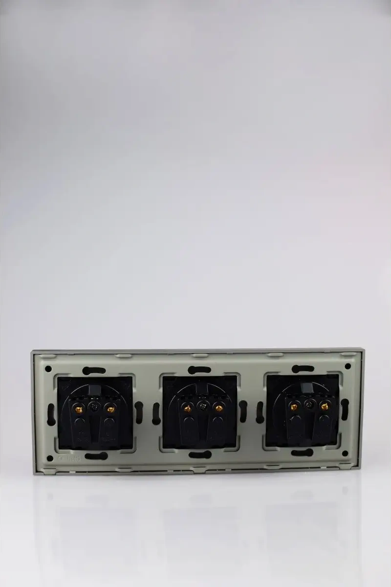 Vo'stabl Üçlü Topraklamalı Gri Priz. 145899060 103