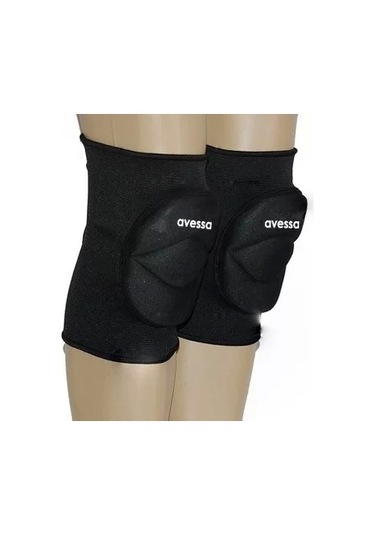 AVESSA VOLEYBOL DİZLİK Siyah