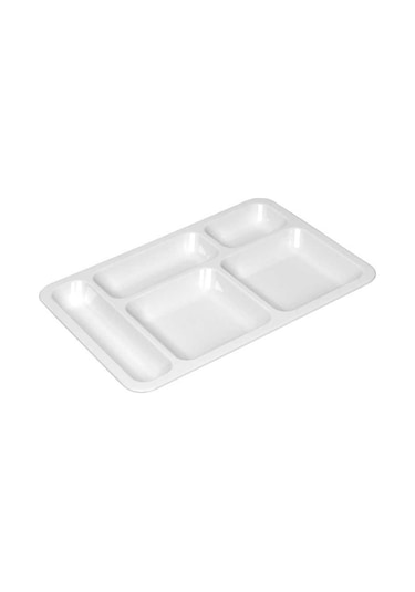 10'Lu Polikarbon Kırılmaz Tabldot Tepsi