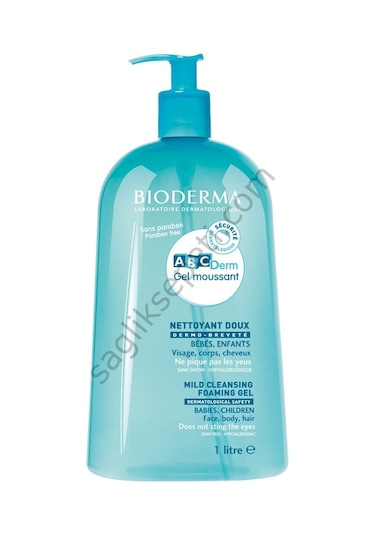 Bioderma Abcderm Foaming Cleanser 1 Litre