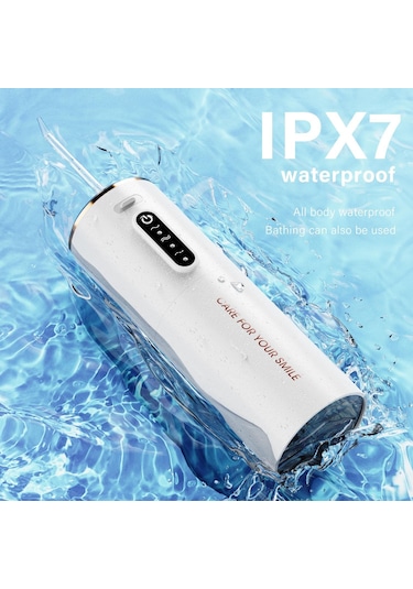 Valkyrie Şarj Edilebilir Taşınabilir Ağız Duşu 280ml Diş Protez Bakım Cihazı Gündelik Kullanım