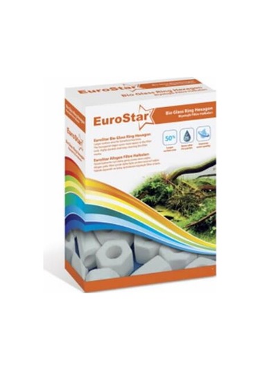 Bio Glass Ring Hexagon Akvaryum Filtre Malzemesi 500 Ml