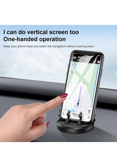 Sones Tavuskuşu Şekli Araba Merkezi Konsol Telefon Tutucu