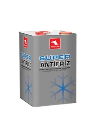 Petrol Ofisi Süper Yeşil Antifriz 16 KG 2022 Üretim