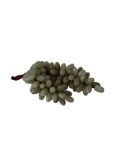 "doğal Oniks Taşından 100 Taneli Üzüm Salkımı Dekoratif Ve Şık