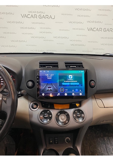 Toyota Rav4 2006-12 9" Uyumlu Androıd Multimedya Gerçek 2/32 Kablosuz Carplay Geri Görüş Kameralı 9"