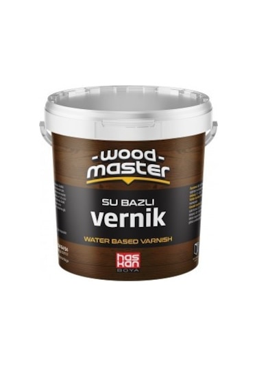 Haskan Wood Master Su Bazlı Vernik 2 Lt