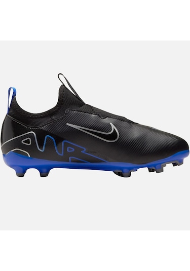 Nike Mercurial Air Zoom Vapor 15 Academy Fg/mg Çoraplı Çocuk Kramponu Siyah Siyah