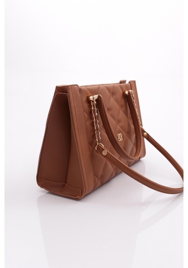 Dgn 657 Kadin Zincirli Çanta 657-2326-R0912 Taba