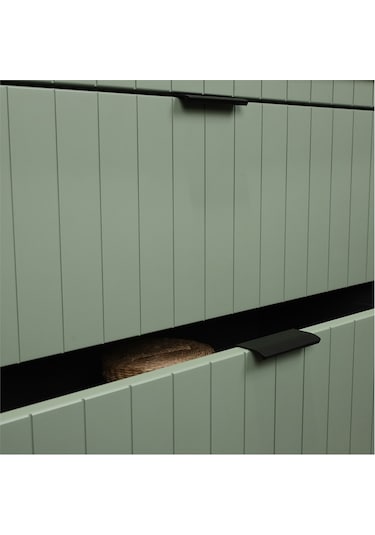 Kobos Noble 100 Cm Banyo Dolabı Seti Mint Yeşil