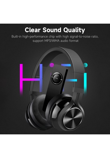 Geeroyoo Mobil Mp3 Çalar - 32gb Tf Kart Desteği, Mp3/wma Ses Formatı, Usb Şarj, 3.5mm Kulaklık Girişi, Mavi