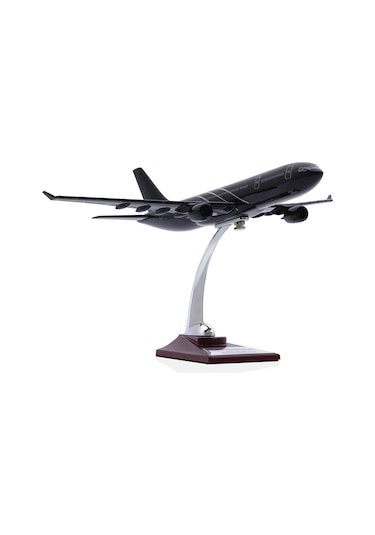 Zekupp - Maket Uçak - Airbus A330-300 1/200 - SİYAH ÖZEL TASARIM Model Uçak