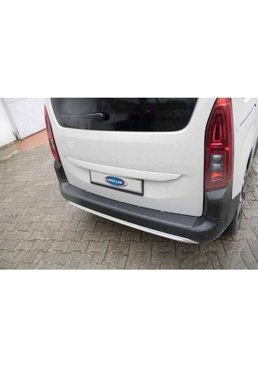 Opel Combo E Arka Tampon Eşiği Parlak Plastik 2019 Ve Sonrası