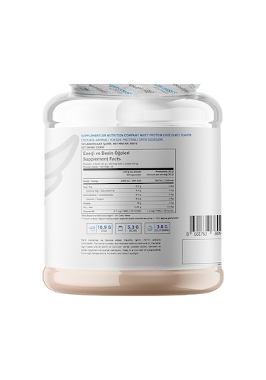 Supplementler Whey Protein 500 Gr Çikolata