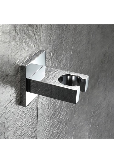 Su Girişi Olmayan Sprinkler Tabanı Krom Siyah Altın Bakır Kare Tutucu Sabit Duş Başlığı Braketi Diğer