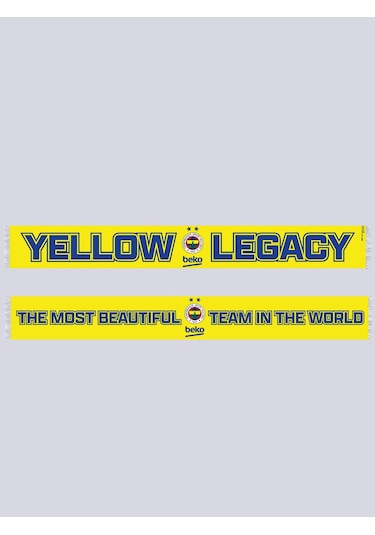 Fenerbahçe Basket Şampiyonluk Yellow Legacy Şal Sarı