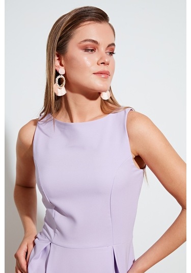 Lela Bayan Elbise 6051963 Lila