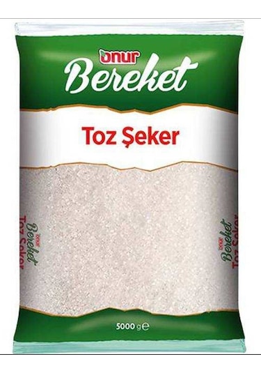 Onur Bereket Toz Şeker 5 Kg Diğer