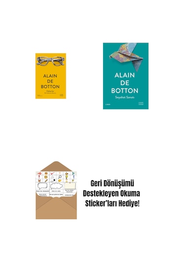 Haberler + Seyahat Sanatı + Okuma Sticker'ları