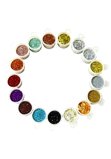 17 Çeşit Sim Seti Parlak Işıltılı Çalışmalarınız İçin