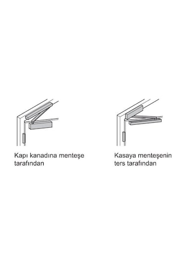 Hafele Dcl84 Kapı Kapatıcı En3, Parlak Pirinç