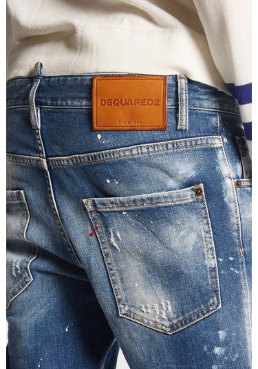 Dsquared2 Erkek Kot Pantolon S74lb1456 S30663 470 Lacivert