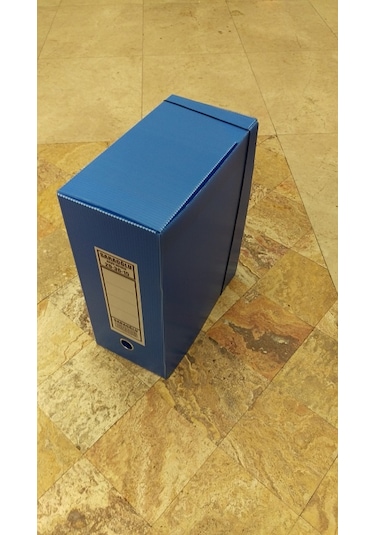 Saraoğlu Arşiv ve Proje Kutusu 29 x 36 x 15 CM Mavi 25 Adet