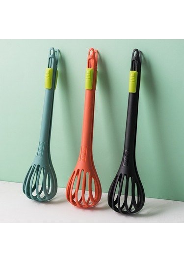 Vkemall Oranj Nilon Çırpıcı Ve Çift Kullanımlı Yemek Kelebeği - El İle Karıştırıcı, Ev Fırıncılık Mutfak Aleti Diğer