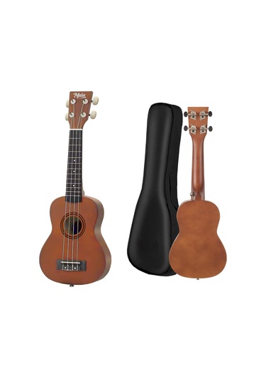 Midex UKX-233M Kahverengi Concert Ukulele (Askı Çanta Metod Pena)