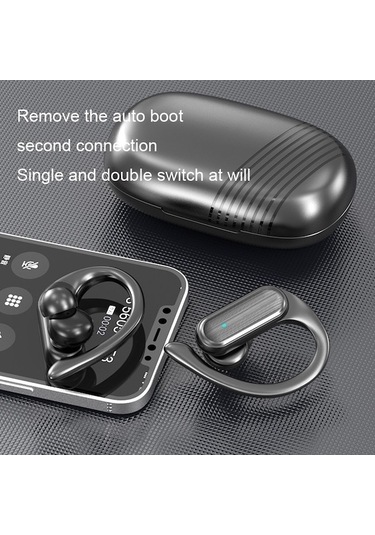 Novahub A520 Kablosuz Led Dijital Ekranlı Kulaklık, Gürültü Azaltma, Bluetooth, Uzun Pil Süresi