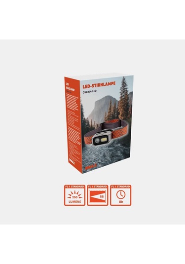 Hlg112 Led Şarjlı Kafa Lambası Çok Fonksiyonlu Ledli Turuncu/siyah Turuncu - Siyah