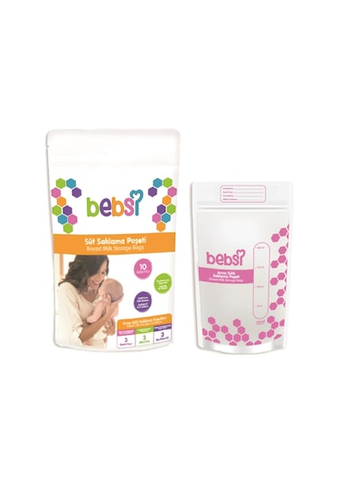 Bebsi Süt Saklama Poşeti 10'lu