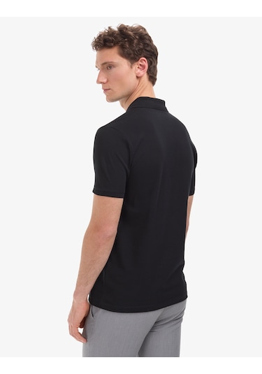 Pierre Cardin Erkek Siyah Tişört Basic 50321128-vr046