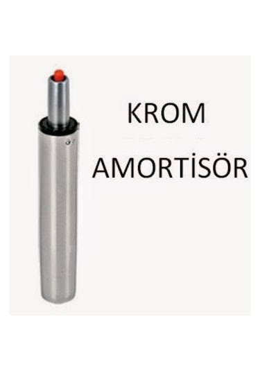 Depolife Ofis Müdür Şef Koltuk Krom Yıldız Ayak Amortisör Tekerlek Şase