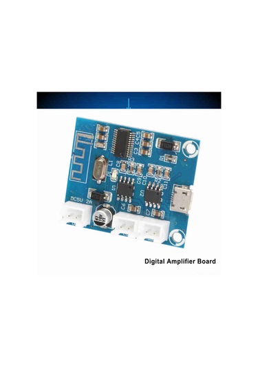 Yaozixa 5w+5w Çift Kanal Bluetooth Mikro Güçlendirici Kartı - Ses Kalitesi, Usb Şarj Ve Dıy Hoparlör Donanımı İçin Uygun