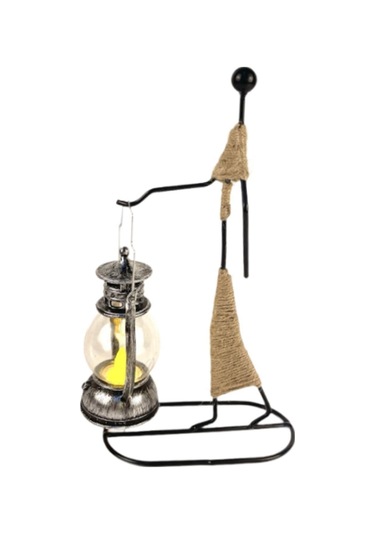 Suntek Karakter Fener Heykel Sanat Ziyafet Partileri Gümüş