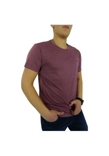 Naykı Erkek Sıfır Yaka Petek Süprem T-Shirt 2124 Bgl-St01016